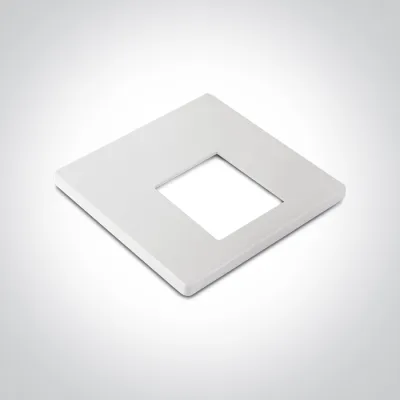 050000B4/W WHITE SQUARE COVER FOR 68000B
