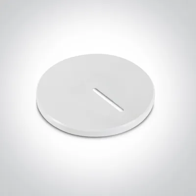 050000E1/W WHITE ROUND COVER FOR 68000E