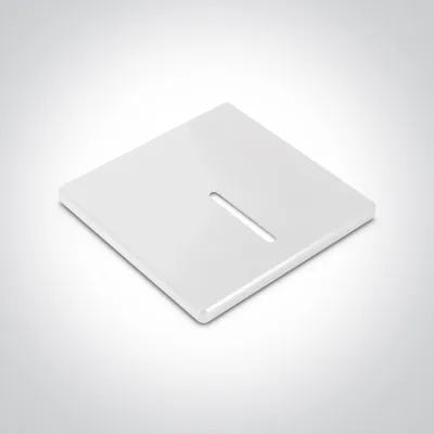 050000E2/W WHITE SQUARE COVER FOR 68000E