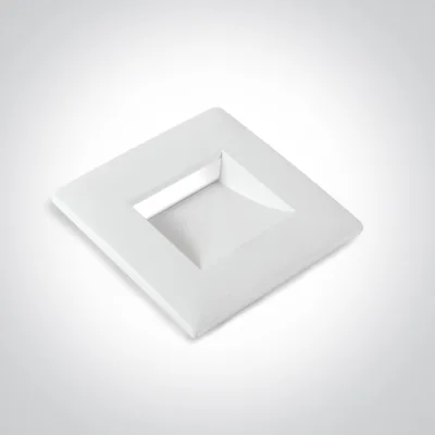 050000E6/W WHITE SQUARE COVER FOR 68000E
