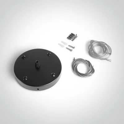050138B/B BLACK SUSPENSION BASE FOR 62020 SQUARE PLAFO