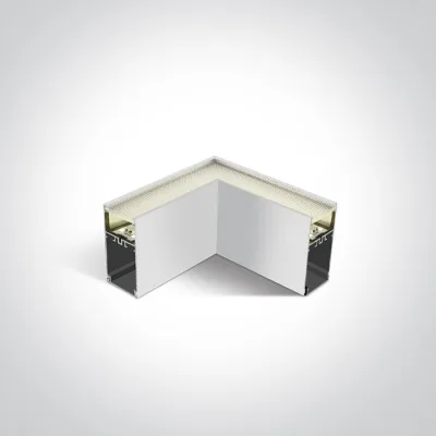050170D/W/C WHITE UGR19 LED CORNER 8W CW FOR 38150A 38151A 230V