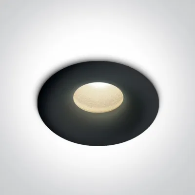 10101L/B/W BLACK LED 1W WW IP44 STAR LIGHT 350mA