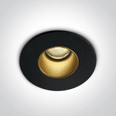 10102H/B/W BLACK LED 2W WW 700mA IP65 DARK LIGHT