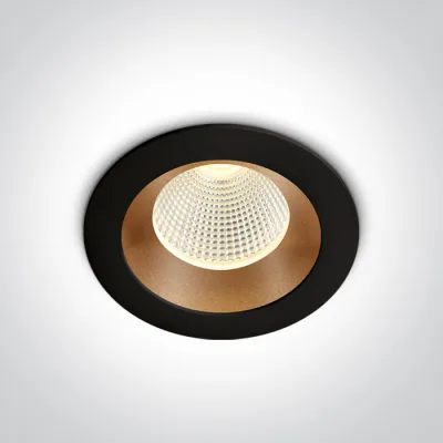 10103E/B/BS/W BLACK/BRASS LED 3W WW 350mA DARK LIGHT