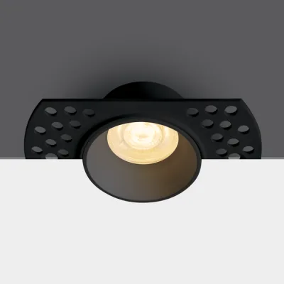 10103GTR/B BLACK 5W MR11 GU10 TRIMLESS DARK LIGHT