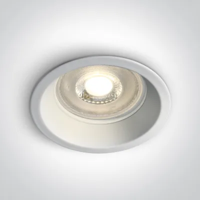 10105D1/W WHITE GU10 10W