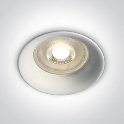 10105D2/W WHITE GU10 10W