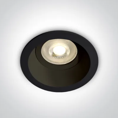10105D4/B BLACK 10W GU10 DARK LIGHT