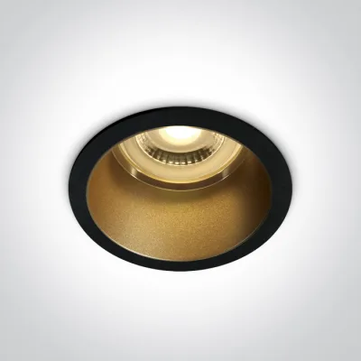 10105D8/B/BS BLACK GU10 10W DARK LIGHT