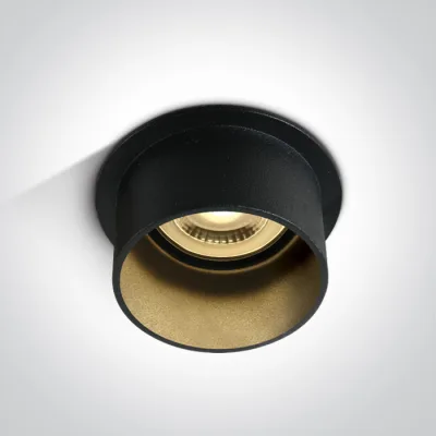 10105D9/B/B BLACK GU10 10W DARK LIGHT