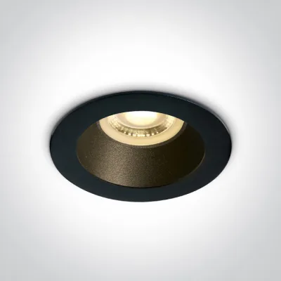 10105M/B/B BLACK GU10 10W BLACK REFLECTOR DARK LIGHT