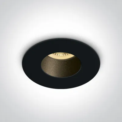 10105MD/B/B BLACK GU10 10W BLACK REFLECTOR DARK LIGHT
