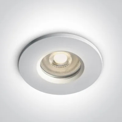10105R1/W WHITE GU10 10W IP65