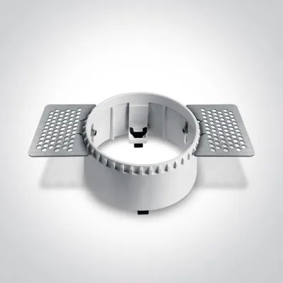 10105RM WHITE GU10 10W TRIMLESS DARK LIGHT WITHOUT REFLECTOR