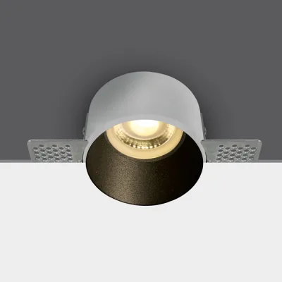 10105TR/B BLACK TRIMLESS GU10 10W DARK LIGHT