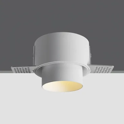 10105YTR/W WHITE TRIMLESS GU10 10W DARK LIGHT