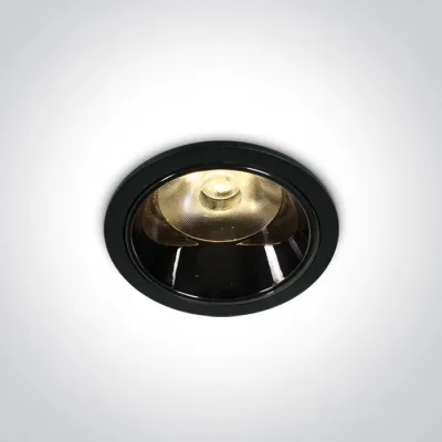10106DC/B/W BLACK LED 6W WW IP20 36deg 700mA DARK LIGHT