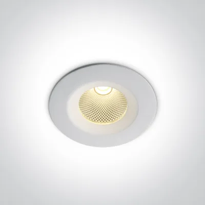 10107CA/W/V WHITE 7W CCTV IP20 60deg 230V