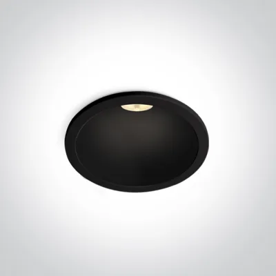 10107D/B/V BLACK 7W CCTV IP20 230V DARKLIGHT
