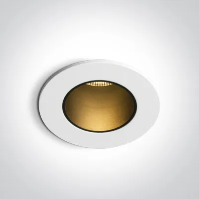 10107DL/W/B/V WHITE+BLACK COB 6,5W CCTV DARK LIGHT IP65 700mA