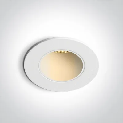 10107DL/W/W/V WHITE+WHITE COB 6,5W CCTV DARK LIGHT IP65 700mA