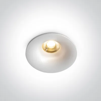 10107DX/W/V WHITE 7W CCTV IP20 230V DARK LIGHT