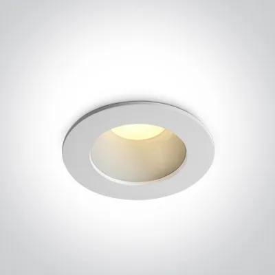 10107ED/W/V WHITE 7W CCTV IP20 60deg 230V DARK LIGHT