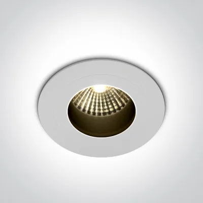 10107H/W/W WHITE COB LED 6,5W WW DARK LIGHT 36deg IP65 700mA