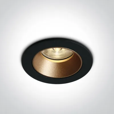 10107K/B/W BLACK LED 6,5W WW 35deg 700mA DARK LIGHT