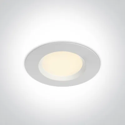 10107UV/W/V WHITE SMD LED UGR19 7W CCTV IP44 230V