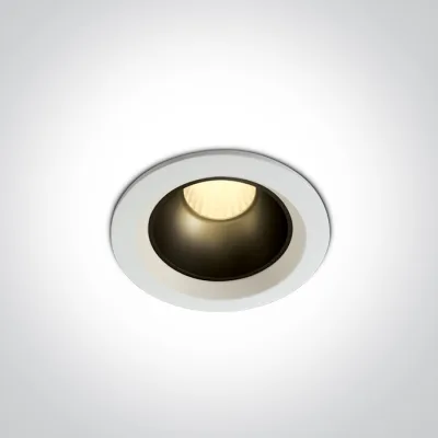 10107Z/W/W WHITE LED 7W WW IP20 45deg 230V DARK LIGHT