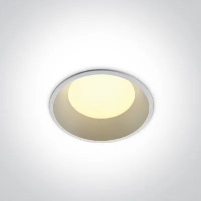 10109FD/W/C WHITE LED 9W CW IP54 230V 100deg DARK LIGHT