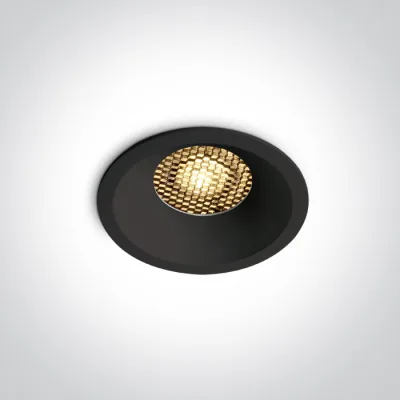 10110DH/B/V BLACK 10W CCTV HONEYCOMB IP20 230V DARK LIGHT