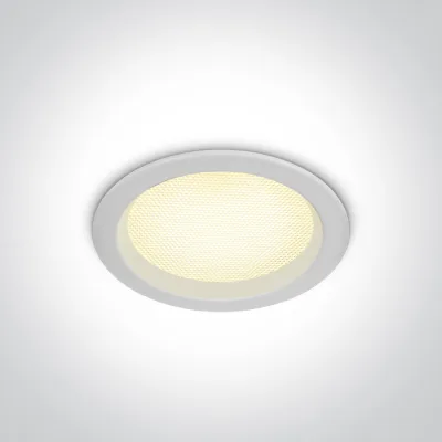 10110U/W/V WHITE SMD UGR19 10W CCTV IP44 230V
