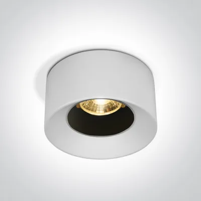 10112A/W/W WHITE LED 12W 38deg WW 230V