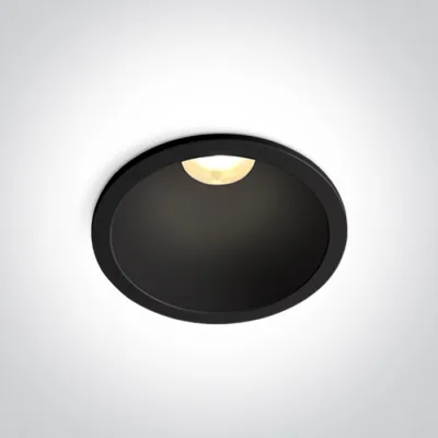 10112D/B/V BLACK 12W CCTV IP20 230V DARKLIGHT