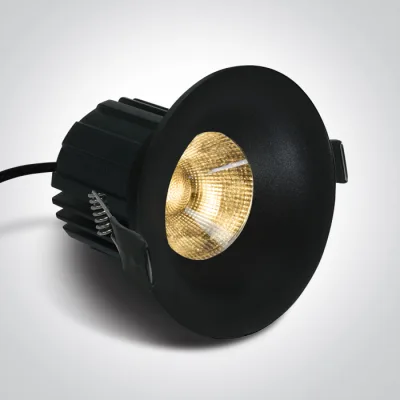 10112R/B/W BLACK COB 12W WW 700mA DARK LIGHT IP65