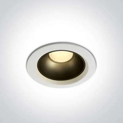 10112Z/W/W WHITE 12W WW IP20 45deg 230V DARK LIGHT