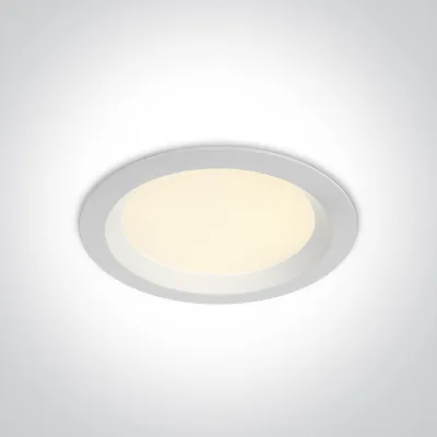 10113UV/W/V WHITE SMD LED UGR19 13W CCTV IP44 230V