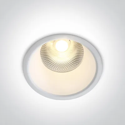 10115FD/W/W WHITE 15W WW 24deg IP20 230V DARK LIGHT