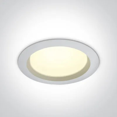 10125B/W/C WHITE 25W IP54 CW 230V