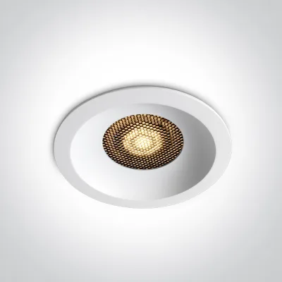 10130DH/W/V WHITE 30W CCTV HONEYCOMB IP20 230V DARK LIGHT