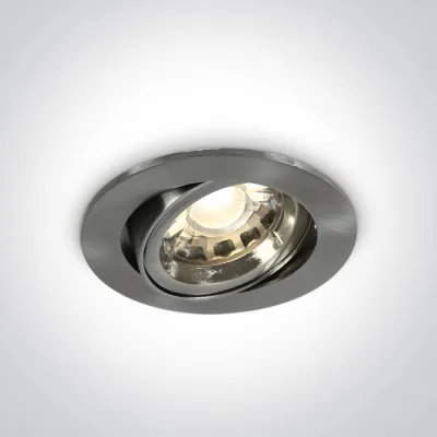 11105CGU/MC BRUSHED CHROME GU10 10W