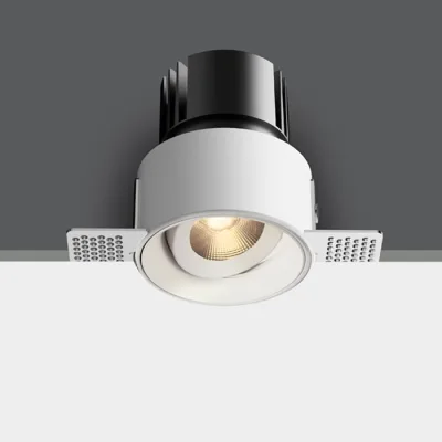 11107BT/W/V WHITE COB 6,5W CCTV 700mA IP54 TRIMLESS ADJUSTABLE