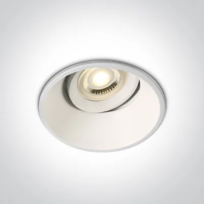 11109FA/W WHITE FIRE RATED GU10 10W DARK LIGHT IP20
