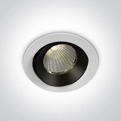 11112P/W/W WHITE COB LED 12W WW 40deg 700mA IP65 DARK LIGHT