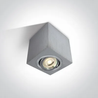 12105AC/AL ALUMINIUM GU10 10W