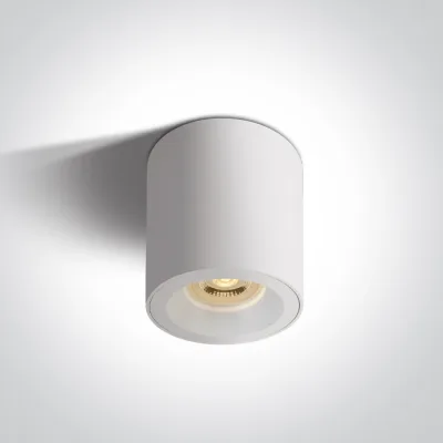 12105D1/W WHITE GU10 10W DARK LIGHT