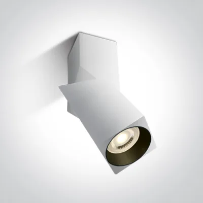 12105E6/W WHITE GU10 10W DARK LIGHT